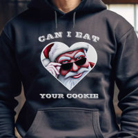 Funny Santa Claus Eat Your Cookie Christmas