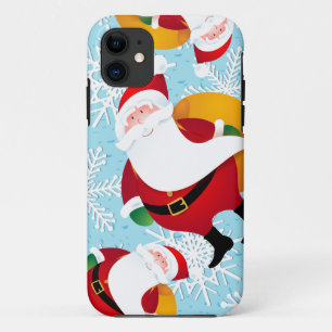 Funny Santa Claus, iPhone case