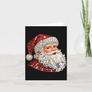 Funny Santa Claus Merry Christmas Xmas Family Holi Card