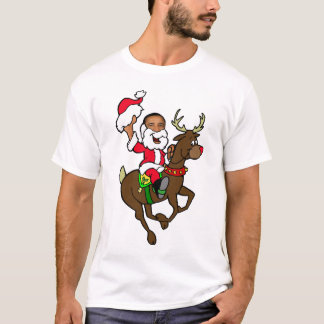 Funny Santa Claus Obama Funny Christmas Shirts