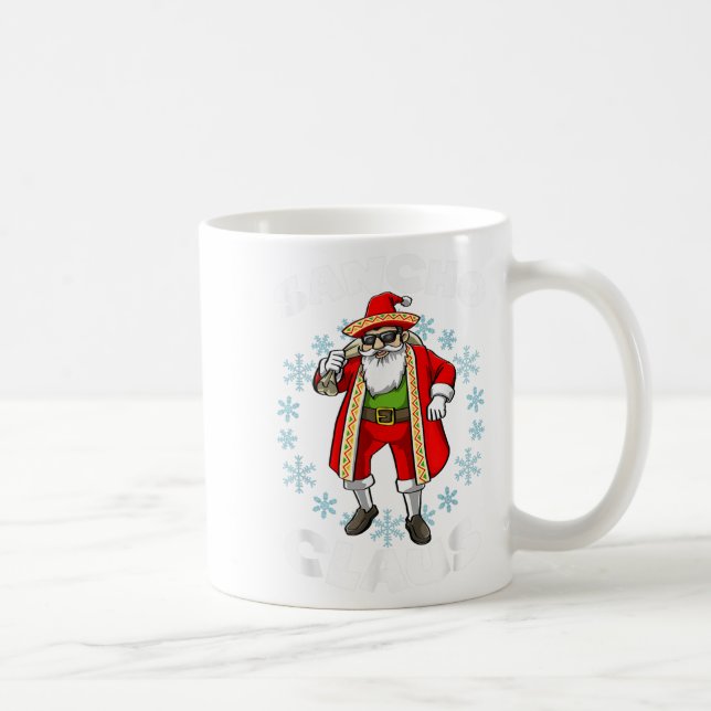 Funny Santa Claus Sancho Mexican Santa Claus Chris Coffee Mug (Right)