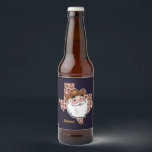 Funny Santa Cowboy Texas Christmas Beer Bottle Label<br><div class="desc">Funny Santa Cowboy Texas Christmas Beer Bottle Label</div>