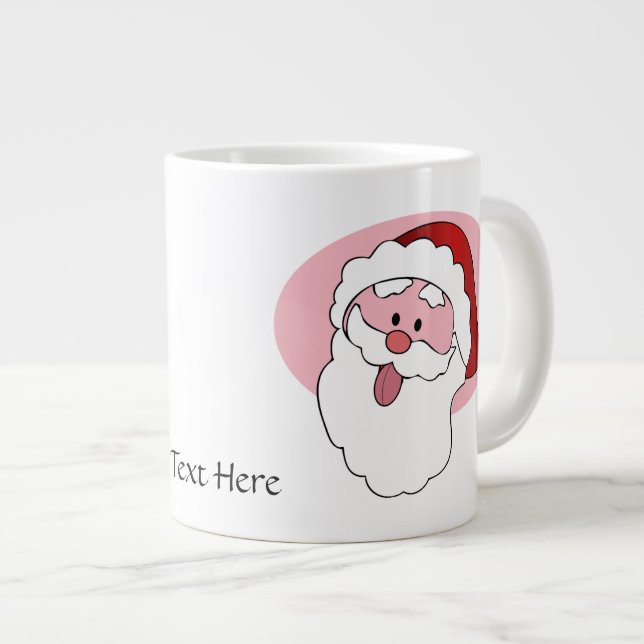Funny Santa custom mugs (Front Right)