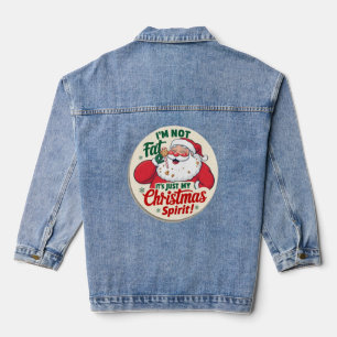Funny Santa Denim Jacket