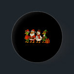 Funny Santa Goose Snowman Just A Christmas Goose X 6 Cm Round Badge<br><div class="desc">Funny Santa Goose Snowman Just A Christmas Goose Xmas Party</div>