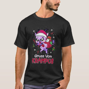 Funny Santa Gruss Vom Krampus Kawaii Pastel Goth C T-Shirt