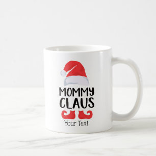 Funny Santa Hat Mummy Claus Christmas Holiday Coffee Mug