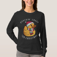 Funny Santa Hat Rubber Duck Christmas Pun