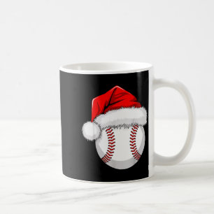 Funny Santa Hat Xmas Srt Lover Christmas Baseball Coffee Mug