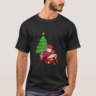 Funny Santa in Thong Christmas Tree Christmas Gift T-Shirt