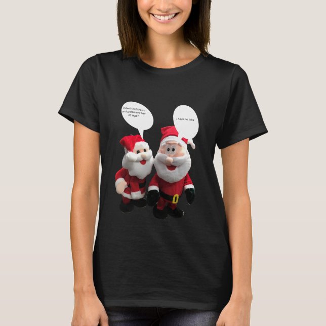 Funny Santa Joke T shirt (Front)