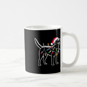 Funny Santa Labrador Retriever Christmas Lights Do Coffee Mug