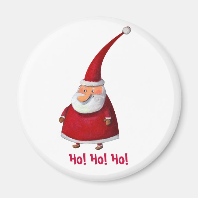 Funny Santa Magnet (Front)