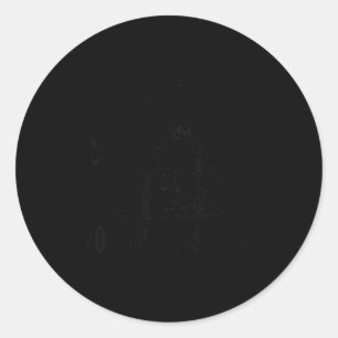 Funny Santa Needs Help Christmas Humor Quote Festi Classic Round Sticker