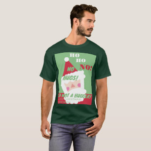 Funny Santa No Hugs Ugly Sweater