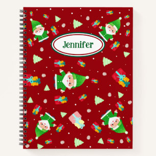 Funny Santa Notebook