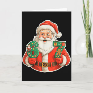 Funny Santa Pajamas Christmas 2025 Six Seven 67 Me Card