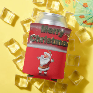 Funny Santa Party Gift Can Cooler