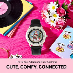 Funny Santa Pit Stop Toilet  Watch