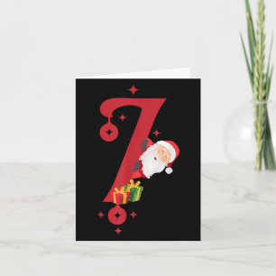 Funny Santa Six Seven Meme Pajama Christmas Matchi Card