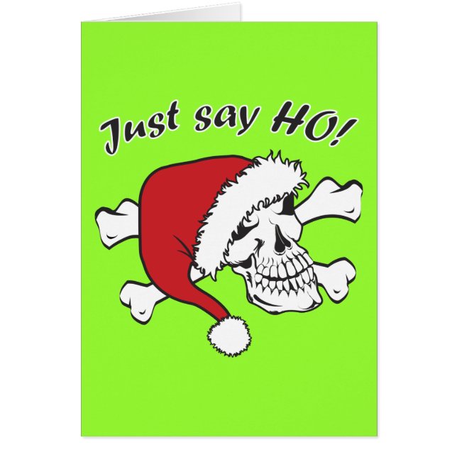 Funny Santa Skull (Front)