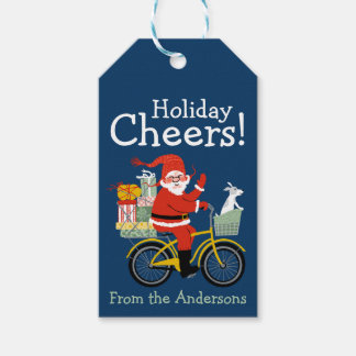 Funny Santa Special Delivery holiday Gift Tags