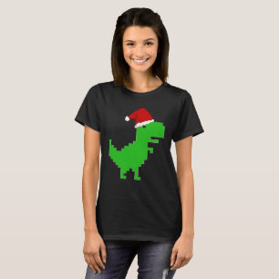 funny santa trex T-Shirt