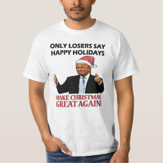 Funny Santa Trump Christmas T-Shirt
