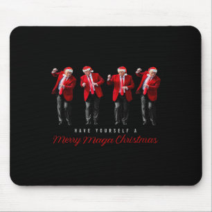 Funny Santa Trump Have Yourself A Merry Christmas Mouse Mat