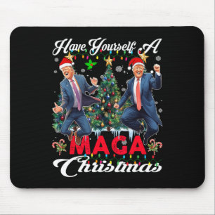Funny Santa Trump Have Yourself A Merry Mega Chris Mouse Mat