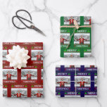 Funny Santa Trump Merry Christmas Wrapping Paper Sheet<br><div class="desc">Funny Santa Trump Merry Christmas</div>