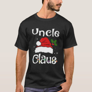 Funny Santa Uncle Claus Christmas Matching Family T-Shirt