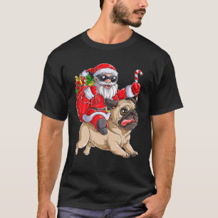 Funny Santa Unvaccinated And Talk Politics At Chri T-Shirt