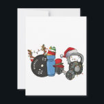 Funny Santa Weightlifting Dumbbells Gym Christmas Card<br><div class="desc">christmas gym humour,  santa hat workout,  fitness lovers holiday,  xmas 2025 dumbbells,  bodybuilding christmas,  santa workout design,  holiday lift gift,  festive gym theme,  funny fitness xmas,  gym rat christmas</div>