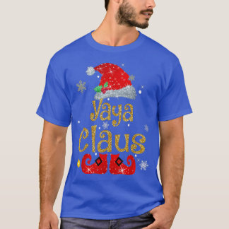 Funny Santa Yaya Claus Christmas Matching Family T-Shirt