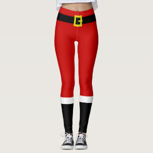 Funny Santa's Suit ~ Christmas Leggings