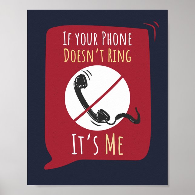 Funny Sarcasm Dorm Room Gag Poster (Front)