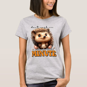 Funny sarcasm hedgehog word art T-Shirt
