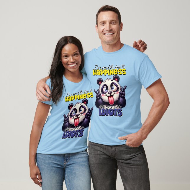 Funny sarcasm panda bear unisex T-Shirt (Unisex)