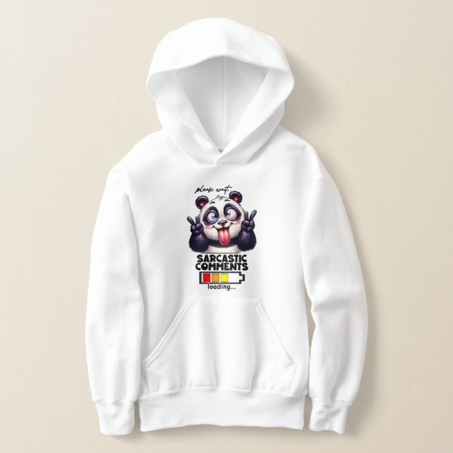 Funny Sarcasm Panda word art  (Laydown)