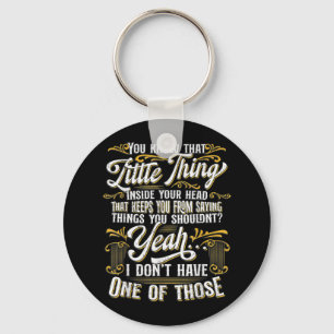 Funny Sarcasm, Sarcastic Humour, Novelty Sarcasm Key Ring