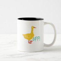 Funny Sarcastic Animal Pun and Humour Duck Off