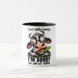 Funny/Sarcastic Animal Sayings/Cow Mug