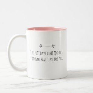 Funny Sarcastic Anna Delvey Two-Tone Coffee Mug