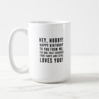 Funny sarcastic birthday wishes for husband