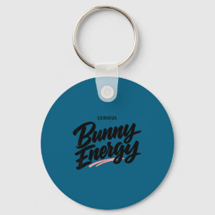 Funny sarcastic bunny easter quote trendy spring key ring