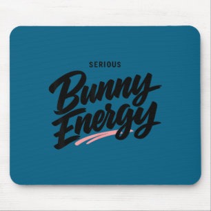 Funny sarcastic bunny easter quote trendy spring mouse mat