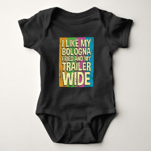 Funny Sarcastic Camper - Redneck Camping Baby Bodysuit