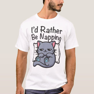 Funny Sarcastic Cat Lover T-Shirt
