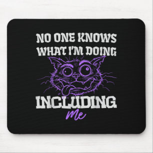 Funny Sarcastic Cat Meme Graphic Humourous Humour Mouse Mat
